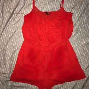 Red romper